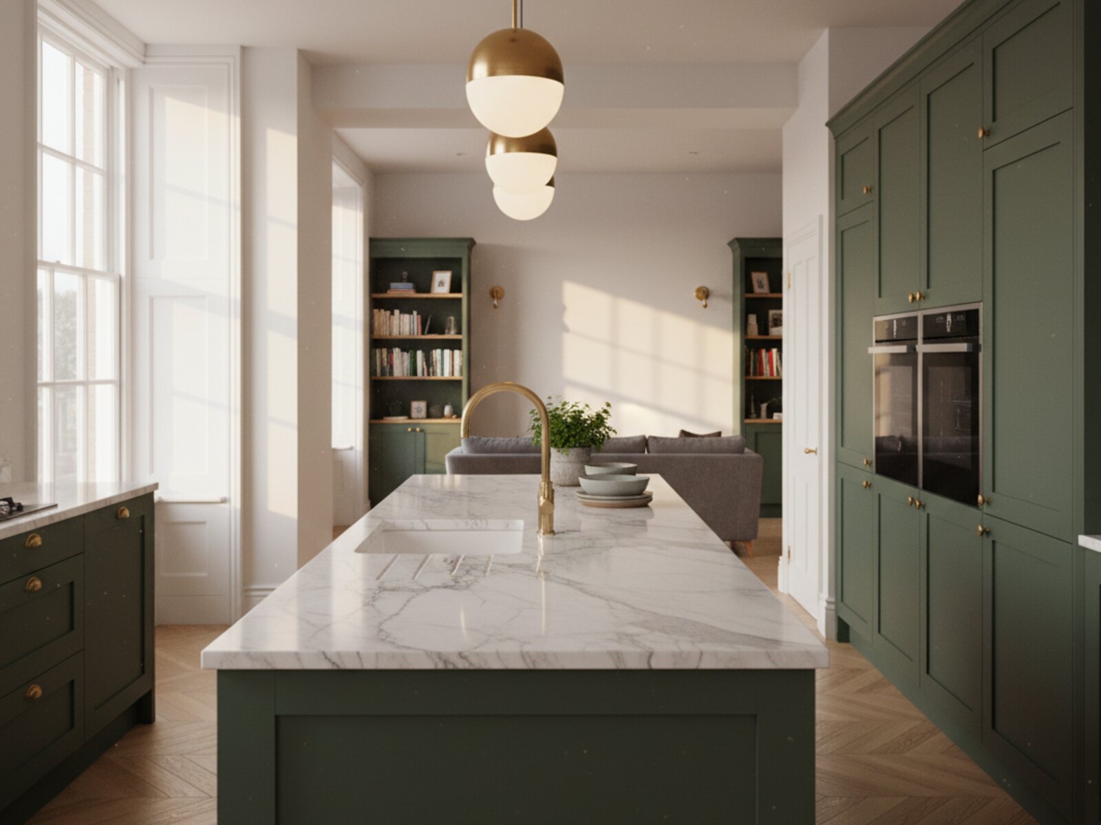 Finished kitchen, Walthamstow