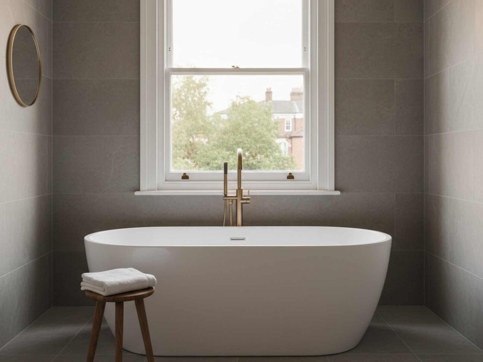 Finished bathroom, Hackney
